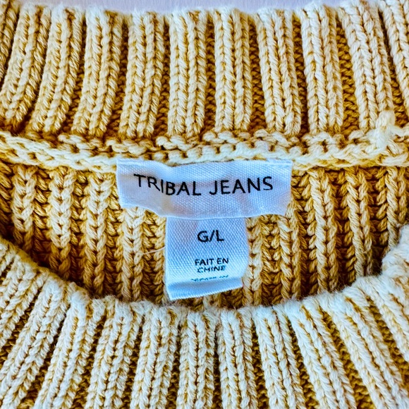 Tribal Jeans Chunky Knit Sweater Vest - Picture 3 of 3